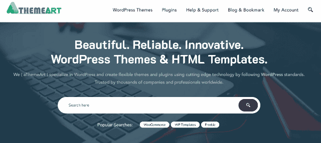 aThemeArt: A Free Website Template Creator