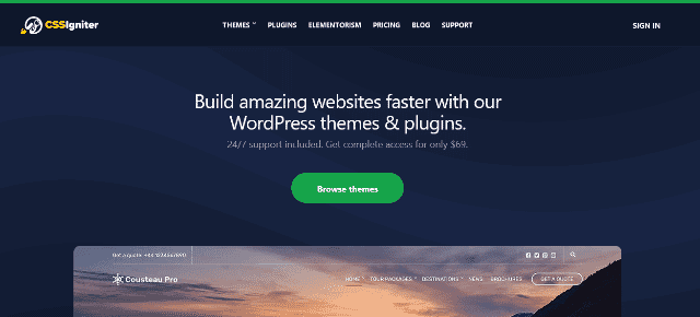 CSSIgniter: A Premium WordPress Theme Provider