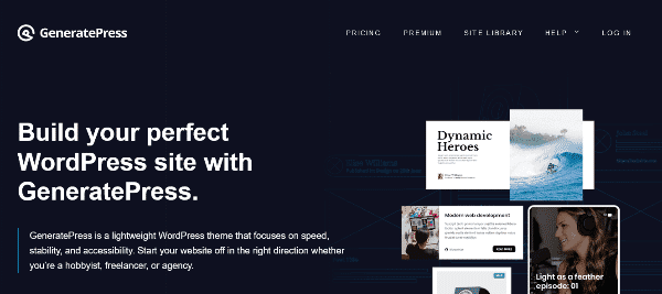 GeneratePress: A Quality WP Template Provider